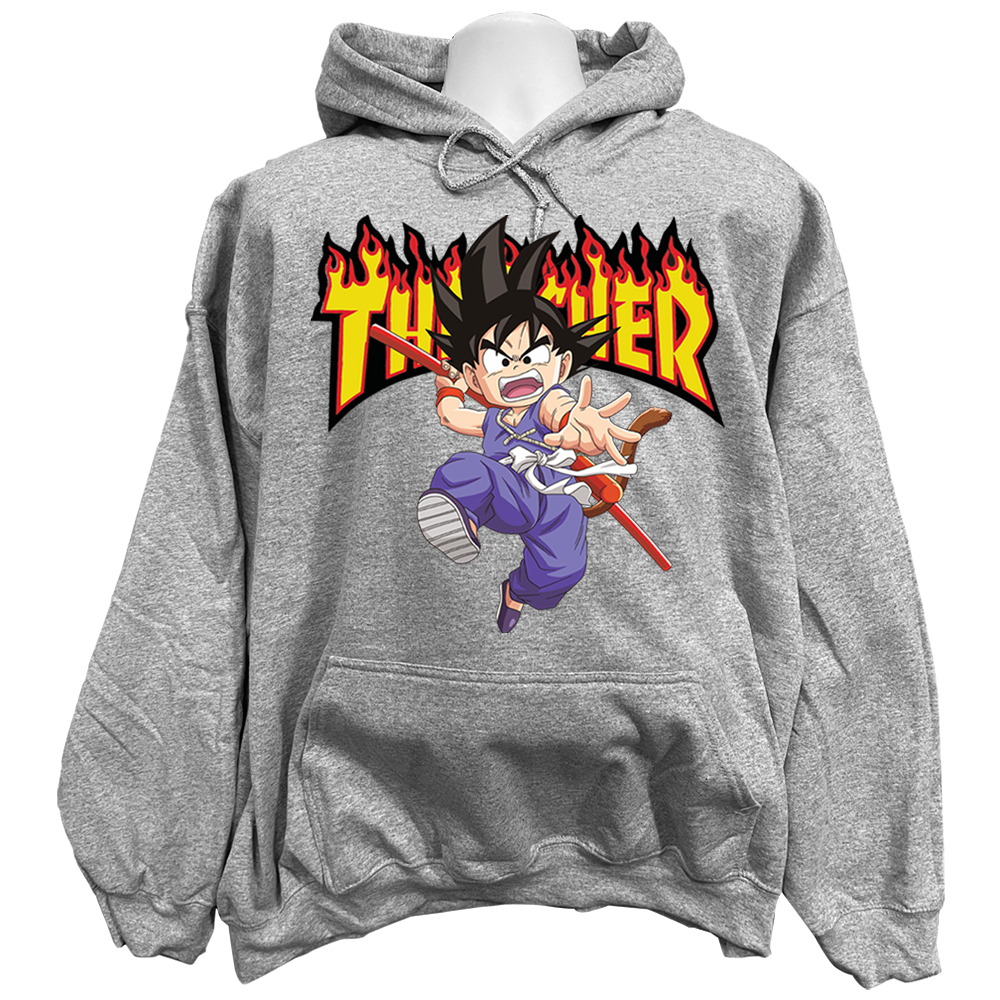 Dragon Ball Z Thrasher Sweatshirt hoodie