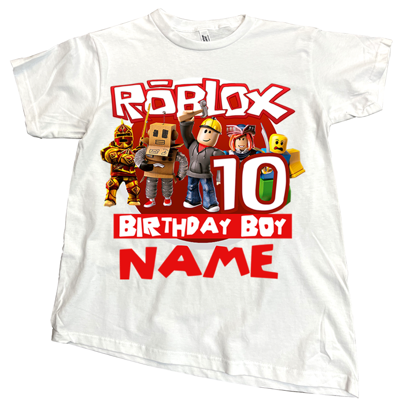 Roblox Birthday tShirt