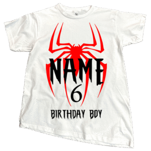 Spiderman Birthday tShirt